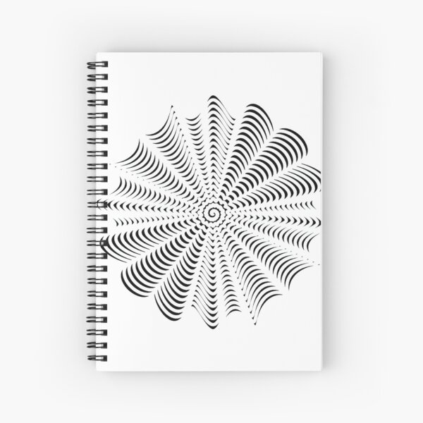 Decorative Pattern Spiral Notebook