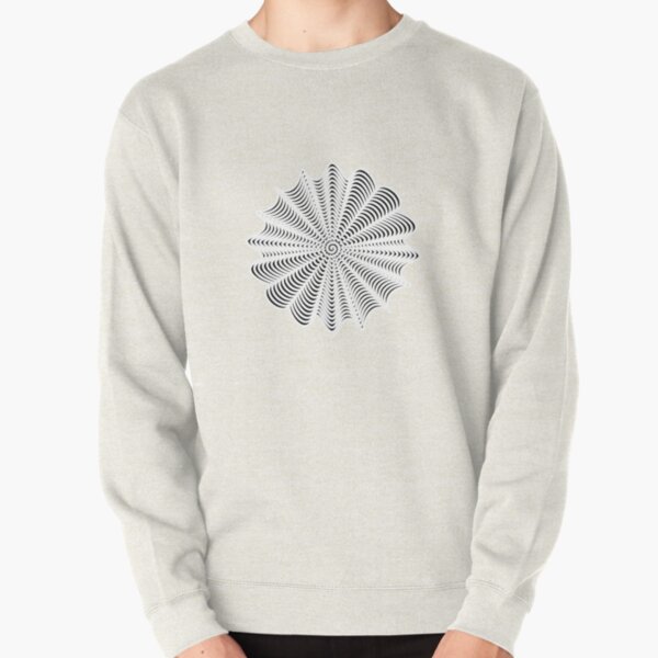 Decorative Pattern Pullover Sweatshirt