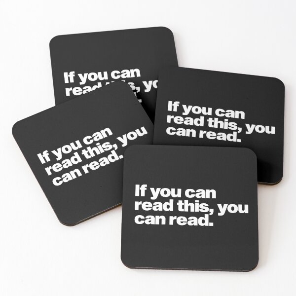 Item preview, If You Can Read This, You Can Read designed and sold by collegeplace.