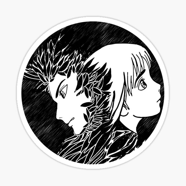 howl and sophie Sticker