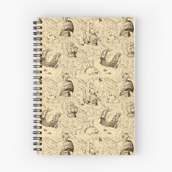 Item preview, Old style ocean pattern designed and sold by kanugi.