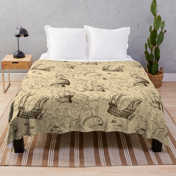 Item preview, Old style ocean pattern designed and sold by kanugi.
