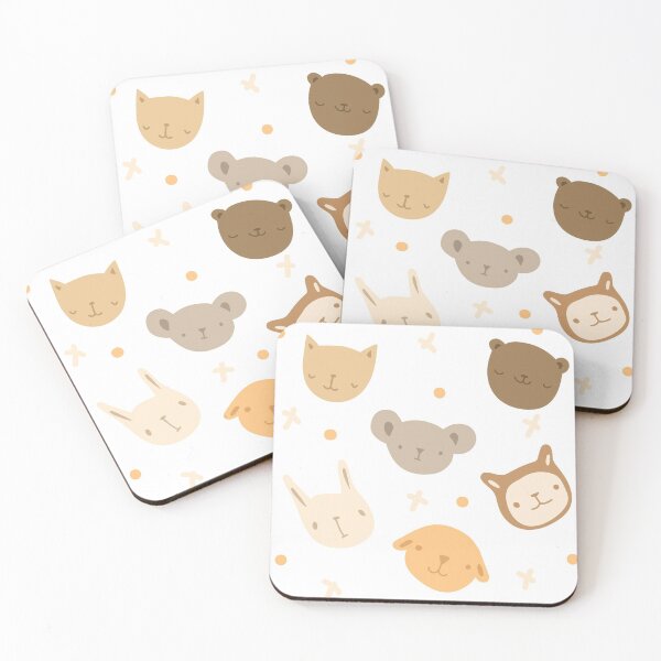 Item preview, Las cabezas de animales lindos. designed and sold by irismoreau.