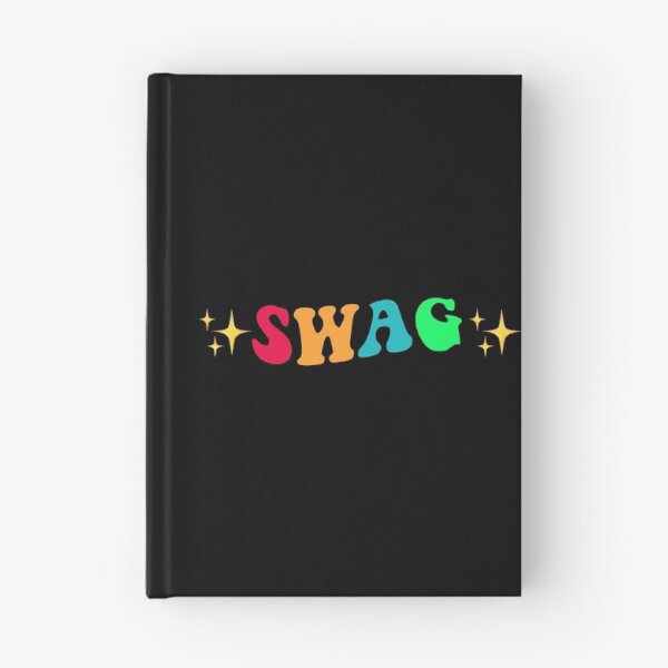 Item preview, swag with sparkles funny tiktok text  designed and sold by stickersbyro ☆.