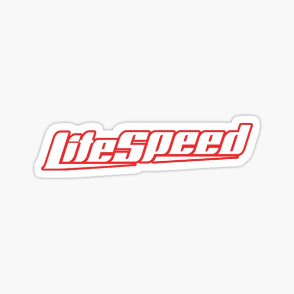 "LiteSpeed" Sticker for Sale by belanury Redbubble