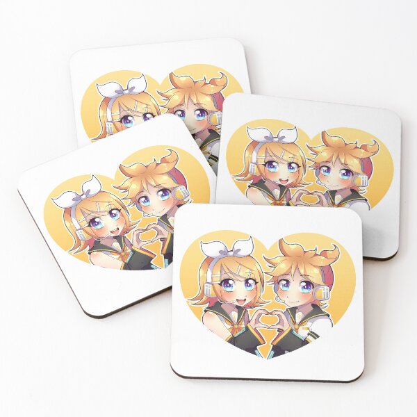 Item preview, VOCALOID - Kagamine Rin and Len Heart designed and sold by Nadi—chan16.