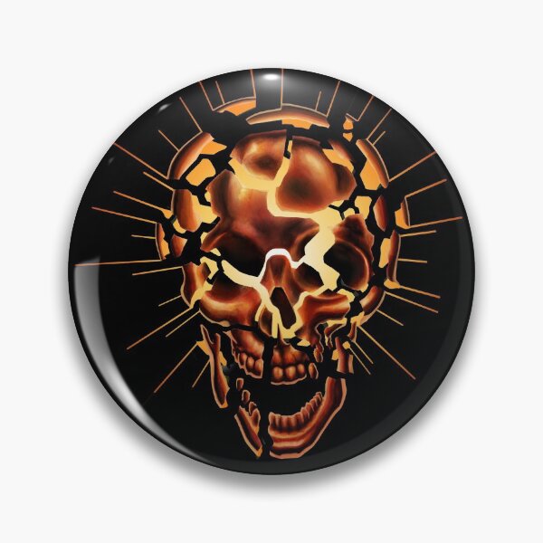 Item preview, Exploding Skull (Pyromancy) designed and sold by Christopher Rapczynski.