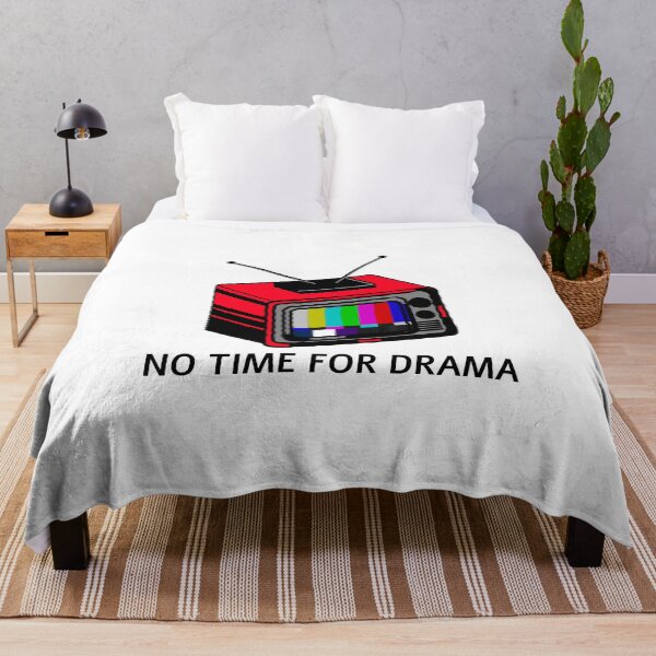 Item preview, No time for drama sticker, Funny TV designed and sold by Alex&B.