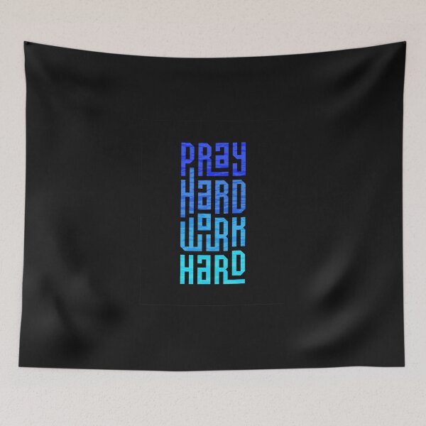 Item preview, Pray Hard Work Hard designed and sold by CAsual-Fashion.