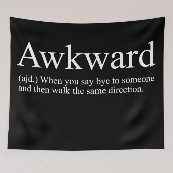 Item preview, Awkward Definition designed and sold by Valuential.