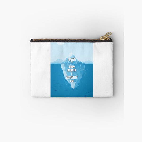 Item preview, I Am Stupid | Funny Iceberg Meme designed and sold by Minimalwiz.