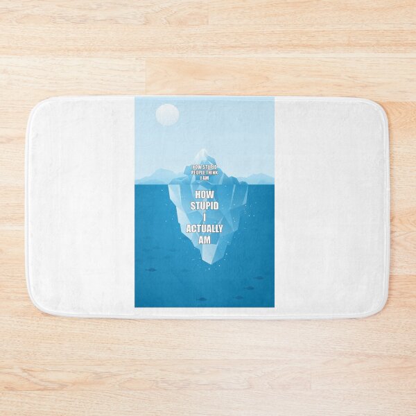 Item preview, I Am Stupid | Funny Iceberg Meme designed and sold by Minimalwiz.