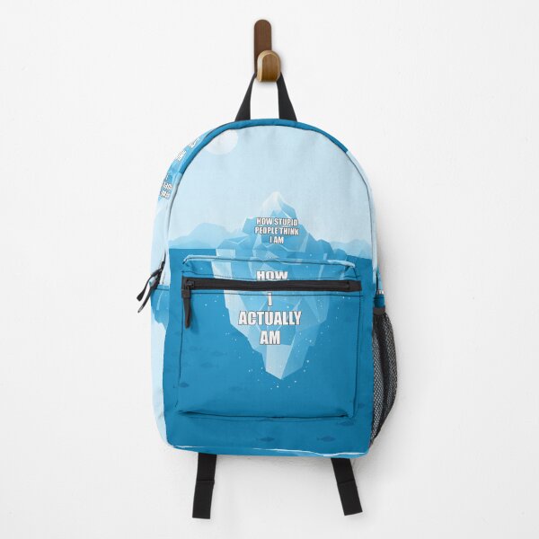 Item preview, I Am Stupid | Funny Iceberg Meme designed and sold by Minimalwiz.