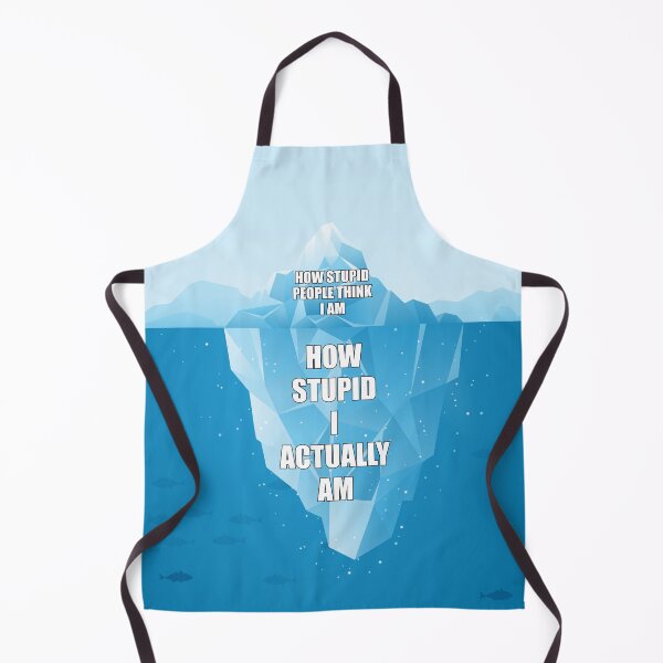 Item preview, I Am Stupid | Funny Iceberg Meme designed and sold by Minimalwiz.