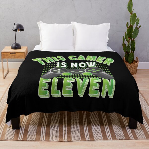 Item preview, This Gamer Is Now Eleven Years Old Boy Video Game Lover print designed and sold by Grabitees.