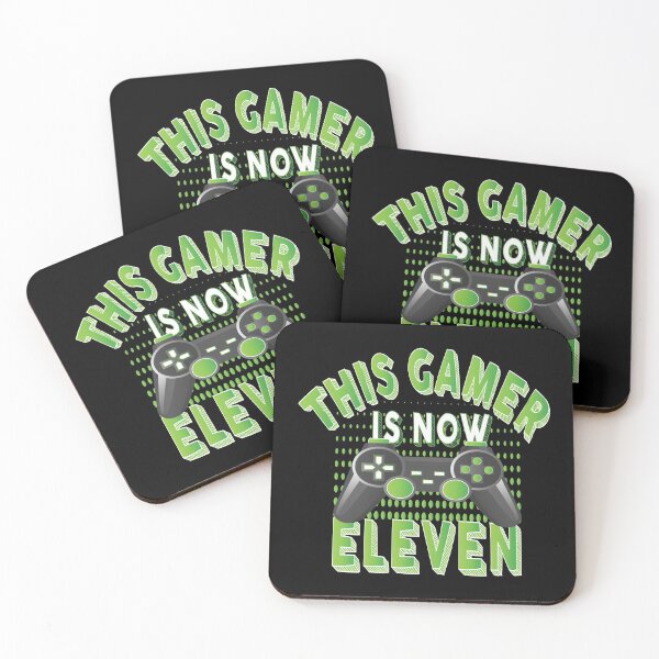 Item preview, This Gamer Is Now Eleven Years Old Boy Video Game Lover print designed and sold by Grabitees.