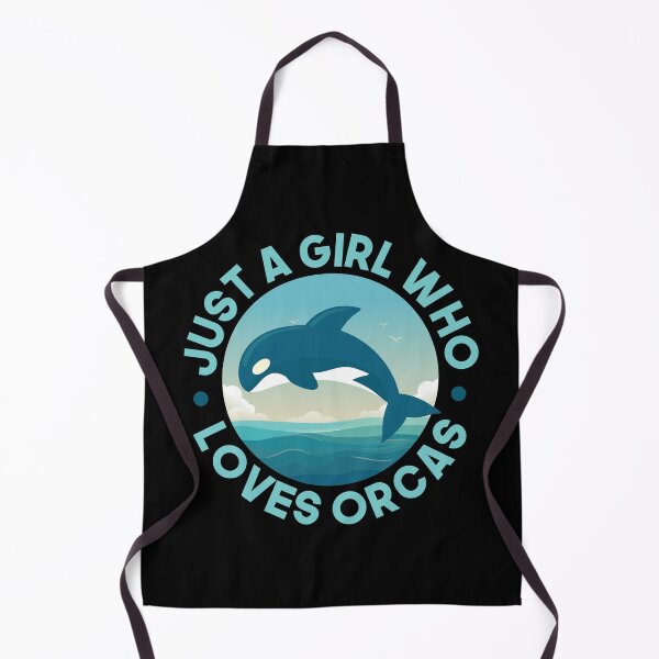 Item preview, Just A Girl Who Loves Orcas designed and sold by Mariano Topno.