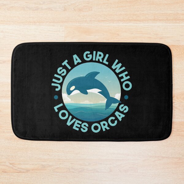 Item preview, Just A Girl Who Loves Orcas designed and sold by Mariano Topno.