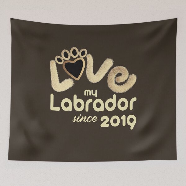 Item preview, Love my Labrador since 2019 designed and sold by Arteria Mix.