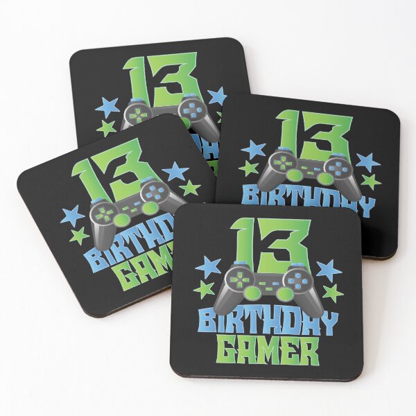 Item preview, 13th Birthday Gamer Boy 13 Years Old Video Game Lover Party design designed and sold by Grabitees.