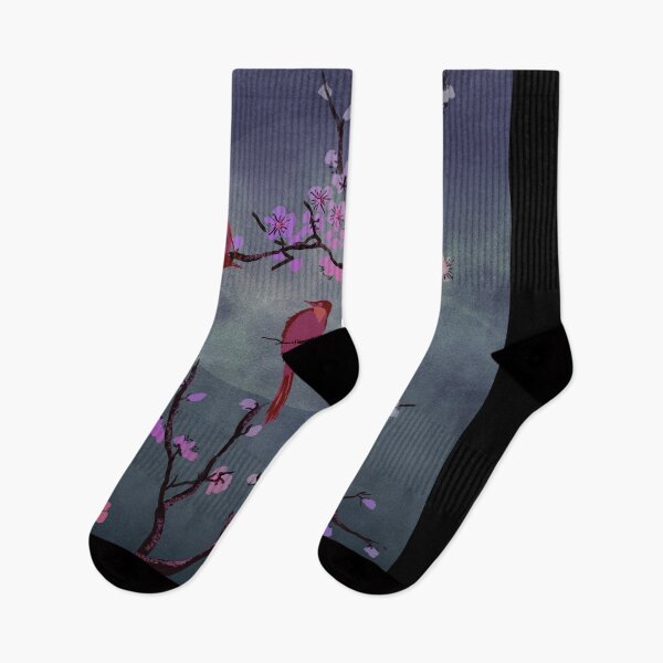 Item preview, Cherry Blossom with nightbirds designed and sold by Modartisto.