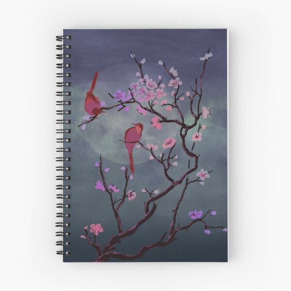 Item preview, Cherry Blossom with nightbirds designed and sold by Modartisto.