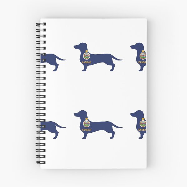 Item preview, Kansas Dachshund Flag designed and sold by Wienerful.