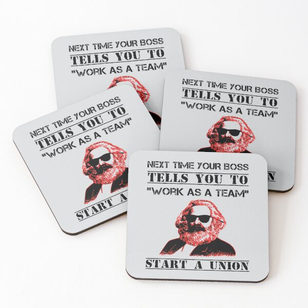 Item preview, Pro Union Democratic Socialism Socialist Communist Unionize Marx designed and sold by Creekman Designs.