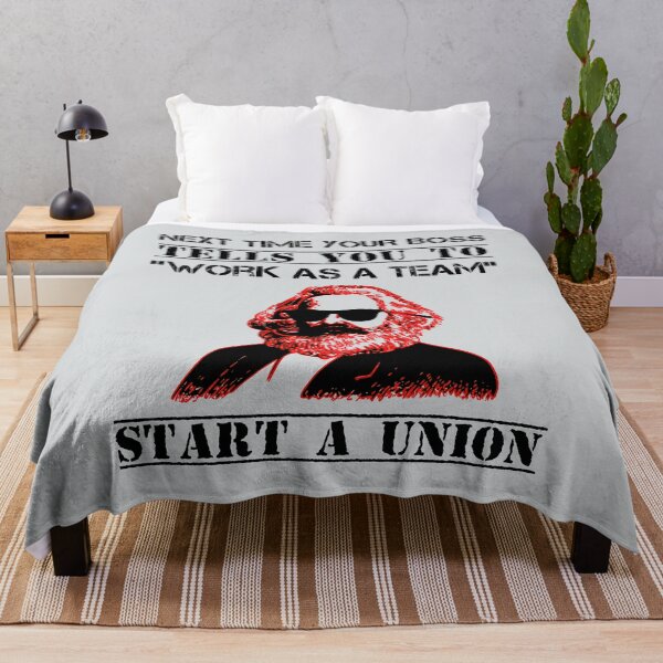Item preview, Pro Union Democratic Socialism Socialist Communist Unionize Marx designed and sold by Creekman Designs.