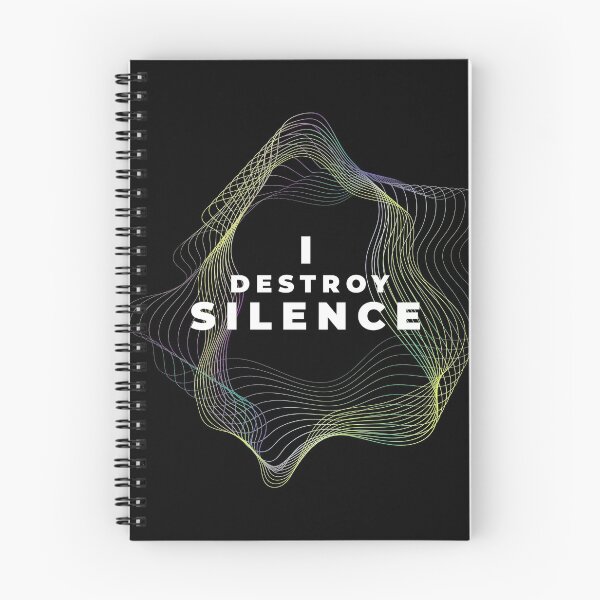 Item preview, I Destroy Silence designed and sold by tridentfoundry.