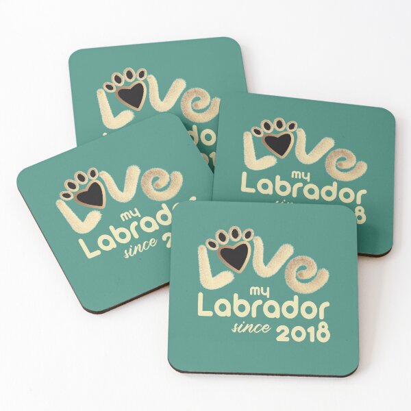Item preview, Love my Labrador since 2018 designed and sold by Arteria Mix.