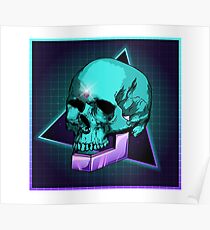 Sci-fi Skull Poster
