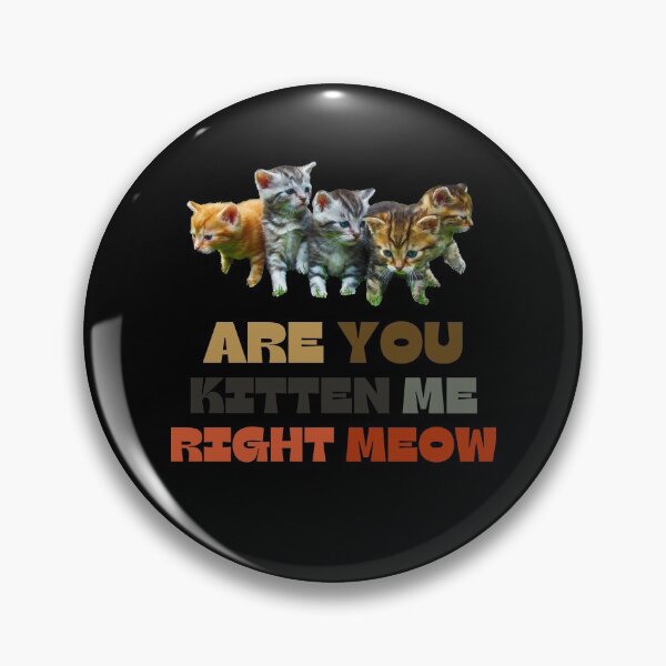 Item preview, Are you Kitten Me Right Meow Greeting designed and sold by ModkMerch.