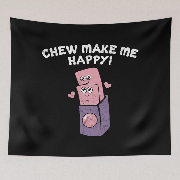 Item preview, Bubble gum gives me happiness gift idea designed and sold by Svetiik.