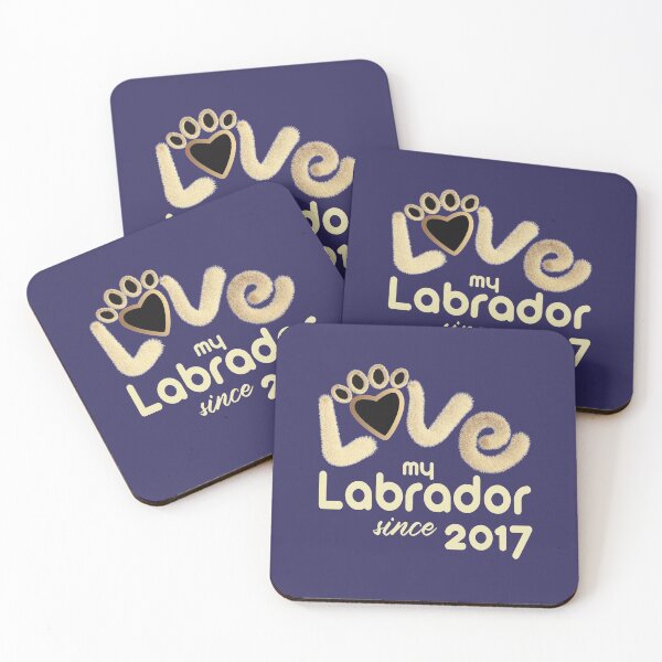 Item preview, Love my Labrador since 2017 designed and sold by Arteria Mix.
