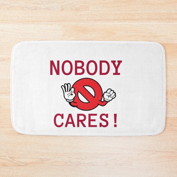 Item preview, Nobody cares sticker, funny designed and sold by Alex&B.