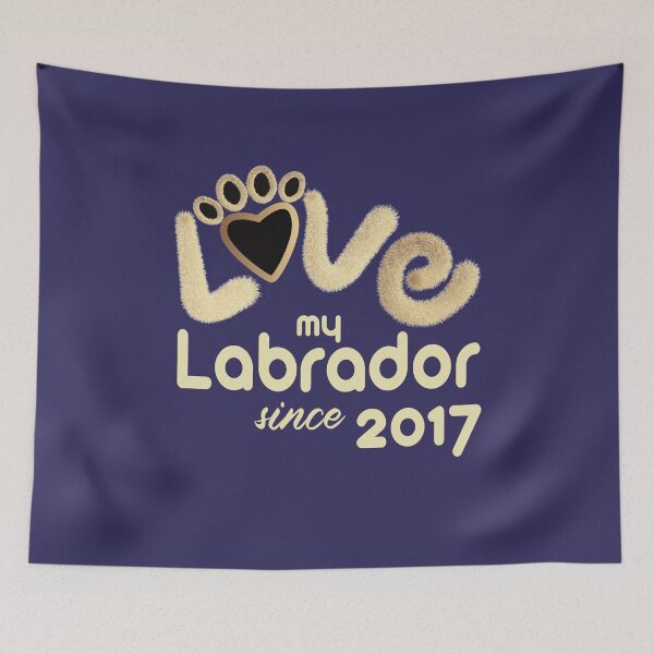 Item preview, Love my Labrador since 2017 designed and sold by Arteria Mix.