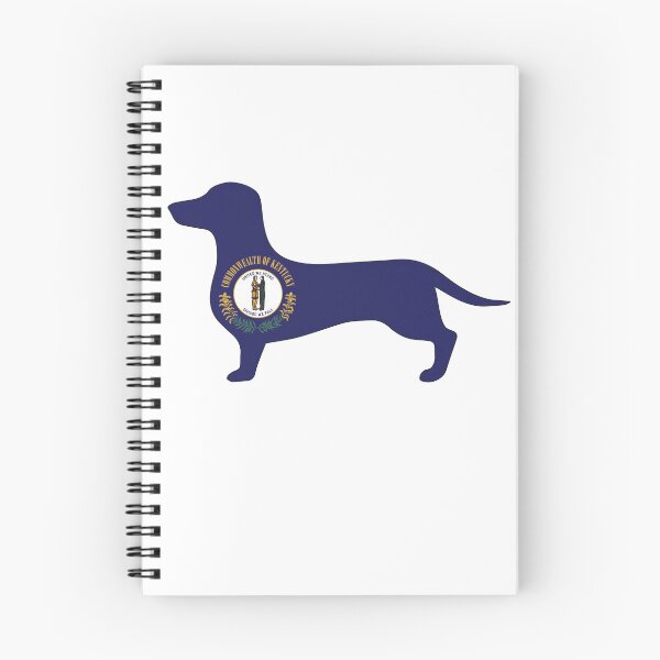 Item preview, Kentucky Dachshund Flag designed and sold by Wienerful.
