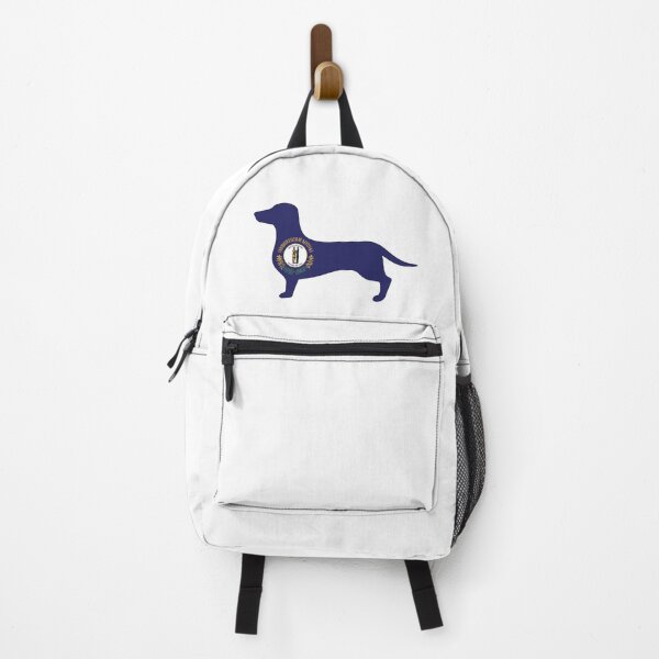 Item preview, Kentucky Dachshund Flag designed and sold by Wienerful.