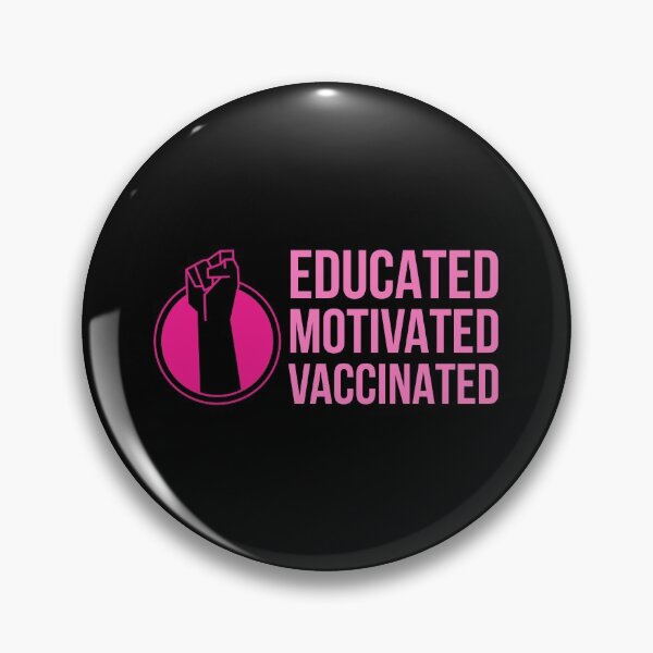 Item preview, educated motivated vaccinated designed and sold by efenem.