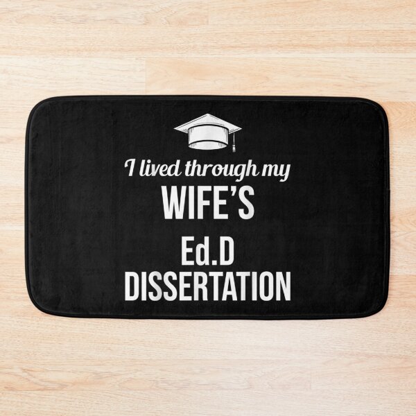 Item preview, Mens EdD Doctor of Education Ed.D Wife Doctorate Graduation  designed and sold by Laren-Fashion.