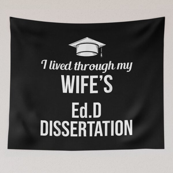 Item preview, Mens EdD Doctor of Education Ed.D Wife Doctorate Graduation  designed and sold by Laren-Fashion.