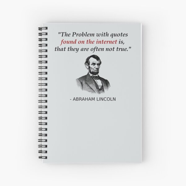 Item preview, Funny Abraham Lincoln History Teacher Shirt Internet Quotes designed and sold by Creekman Designs.