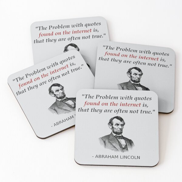 Item preview, Funny Abraham Lincoln History Teacher Shirt Internet Quotes designed and sold by Creekman Designs.