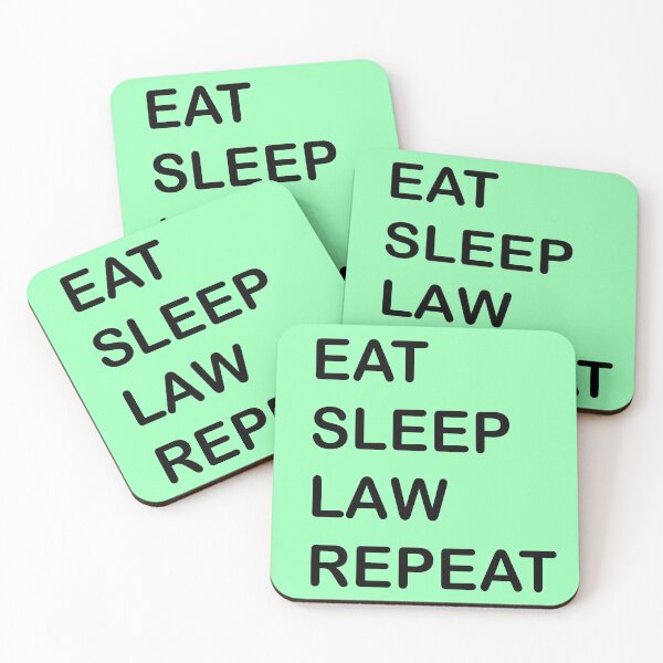 Item preview, Law Student- Eat Sleep Law Repeat designed and sold by Kriti Rastogi.