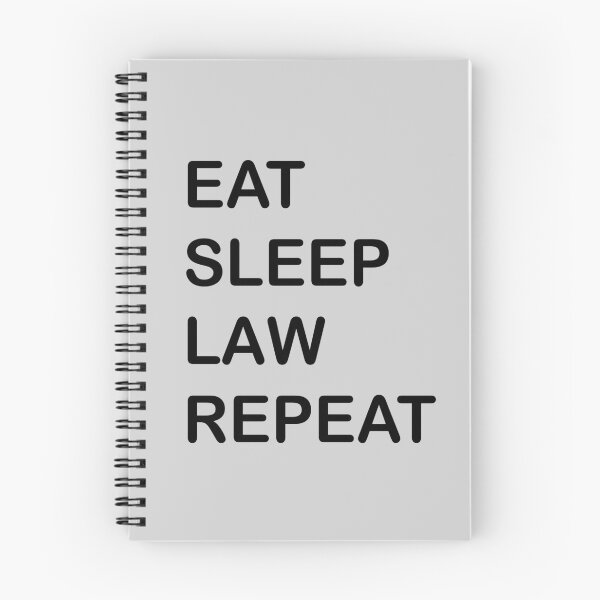 Item preview, Law Student- Eat Sleep Law Repeat designed and sold by Kriti Rastogi.