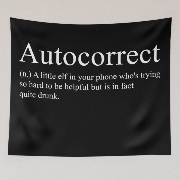 Item preview, Funny Autocorrect Definition designed and sold by Valuential.