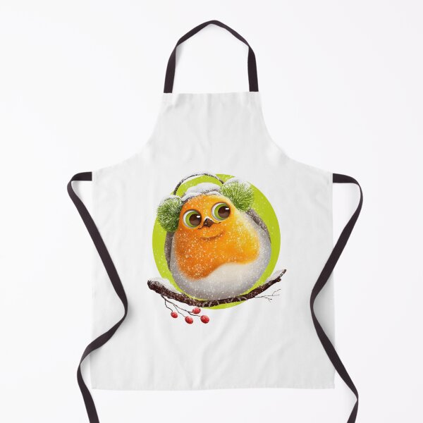 Item preview, Cute robin bird with earmuffs designed and sold by Jelena Slijepcevic.