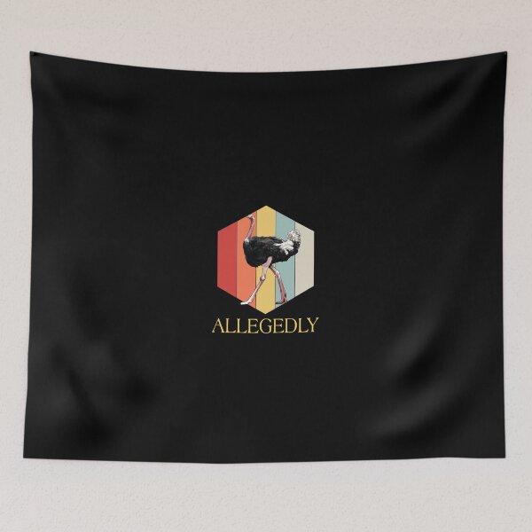 Item preview, Allegedly funny ostrich retro vintage designed and sold by Mohamed allbdrany.