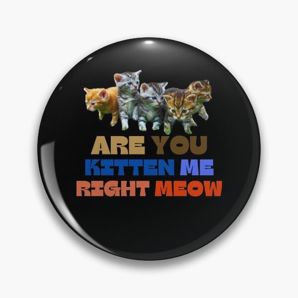 Item preview, Are you Kitten Me Right Meow Greeting designed and sold by ModkMerch.